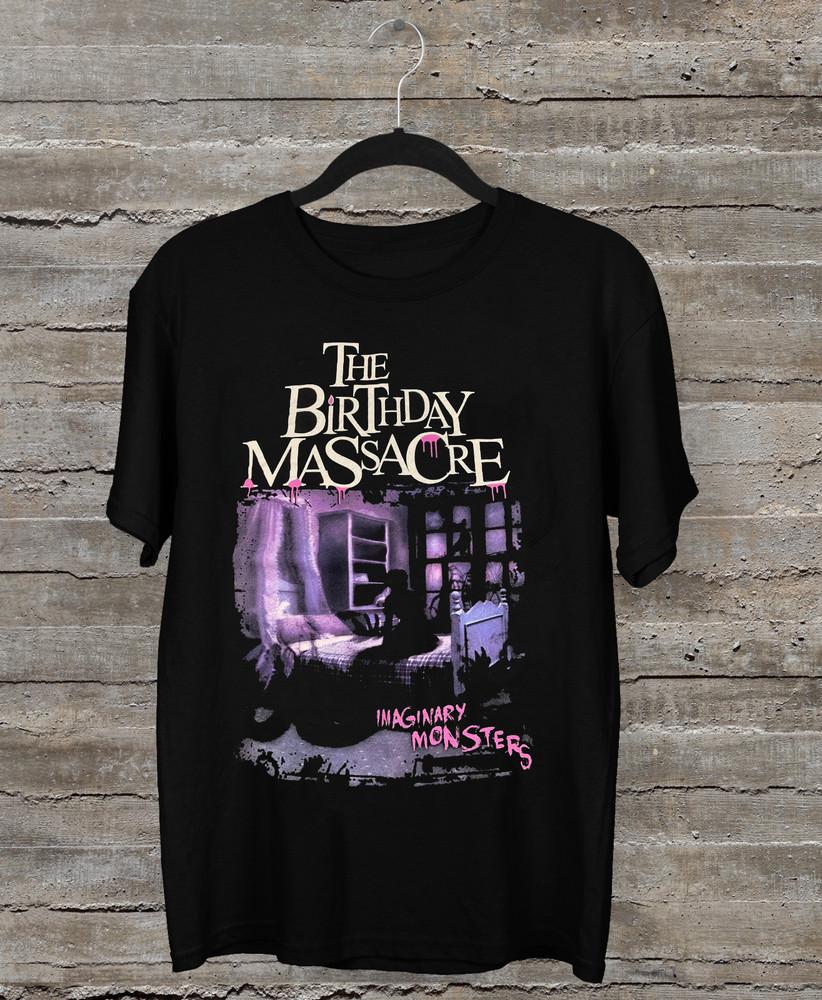 The Birthday Massacre Imaginary Monsters Svart Alla Storlekar T-shirt Unisex T-shirt