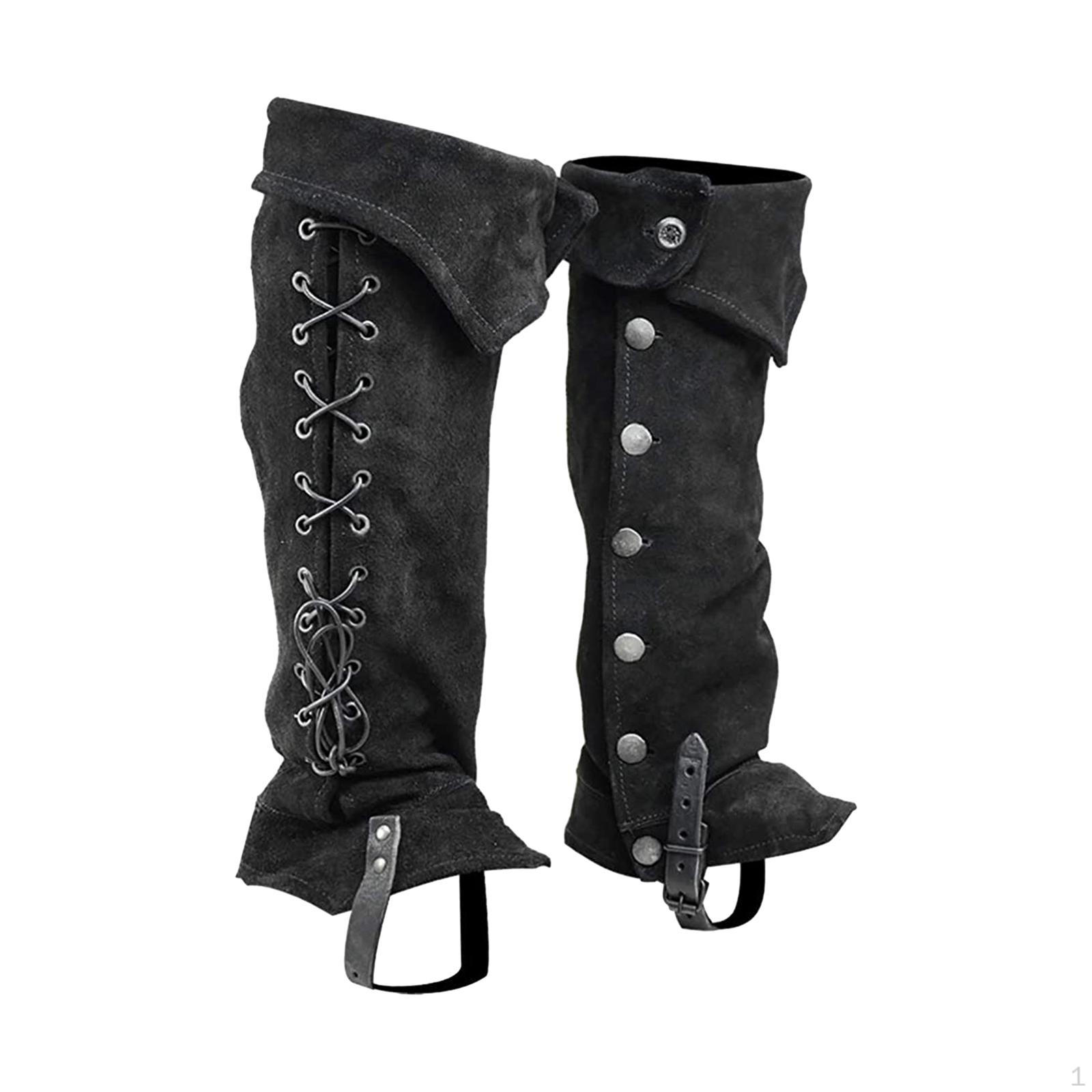 Boot Covers for Pirate Cosplay Events verde