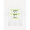 Sunday Running Club T-Shirt Unisex Easy Run Coffee Schedule Graphic Tee Streetwear Oversized Short Sleeve Casual Top