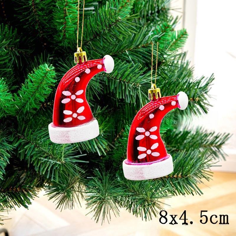 Weihnachtsbonbon-Dekorationen Hängende Bonbon-Ornamente mit Schnur zur Weihnachtsdekoration Weihnachtsbaumschmuck