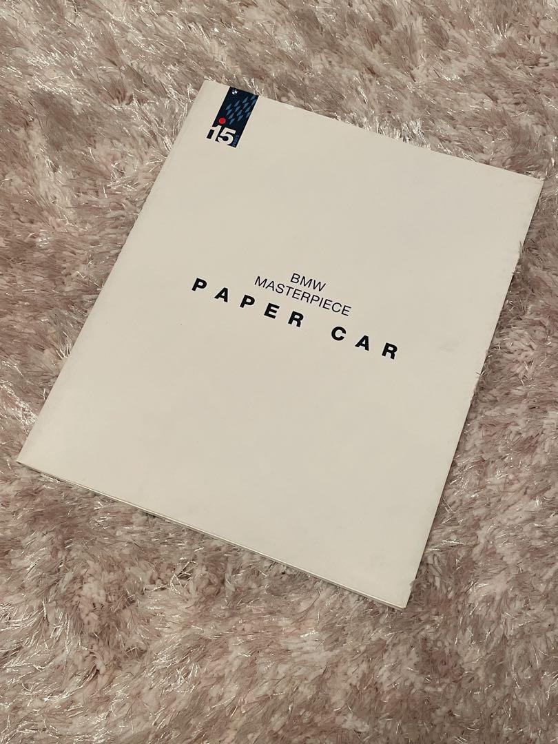 

[USED] BMW MASTERPIECE PAPER CAR Not for sale