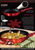 Set of 3 granite-coated frying pans 20/24/28cm BERLINGER HAUS Metallic Line Burgundy BH-1289-N