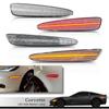 2 Pair Car LED Front Rear Side Marker Lights Fit for Corvette C6