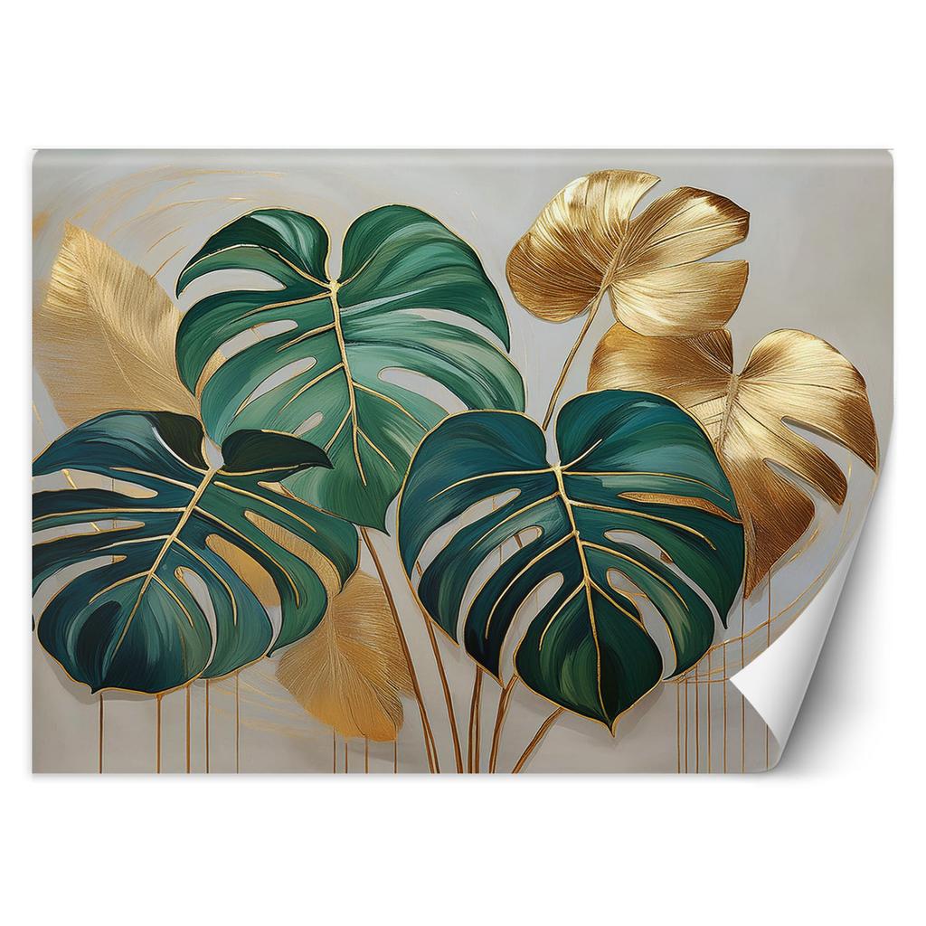 Wallpaper Monstera Leaves Botanical