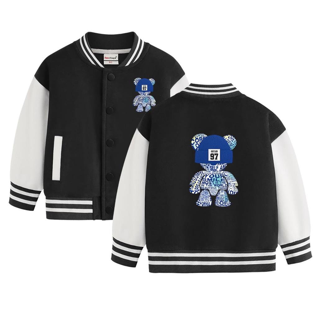 Neue amerikanische Baseballjacke für Jungen (Frühling & Herbst 2026)
