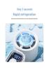 2026 Handheld Mini Cooling Fan: 100-Speed High-Power Portable Turbine for Outdoor Use.