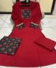 Indian Women Designer Cotton Kurta Pant Dupatta Set Party Wear Top Tunic Salwar Suit Kurti