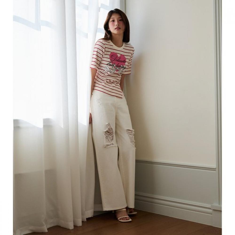 EGOIST AsymmeTrical PrinTing T shirT  es2oTh01 