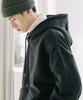 Log Oversized Fleece Hoodie Black Yhhd2302