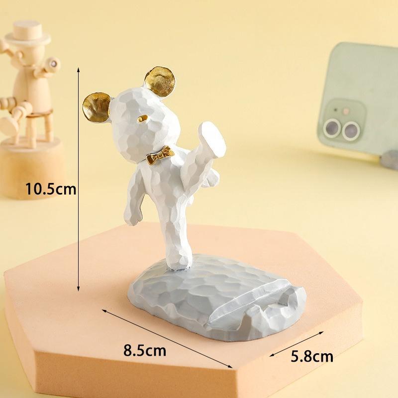 1PC cute tabletop stand ornament is suitable for desk home decoration and shelving. Small items that add fun and atmosphere