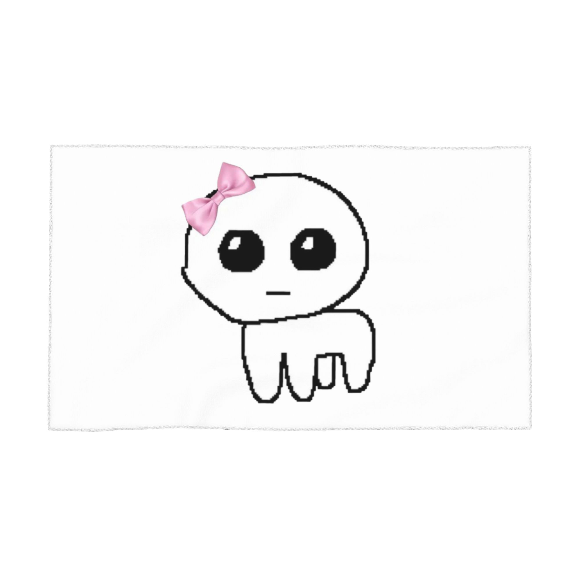 

TBH Autism Creature Meme Yippee Soft Face Towel Quick Dry Pool Bath Cotton Towels Absorbent W30*H60(CM)