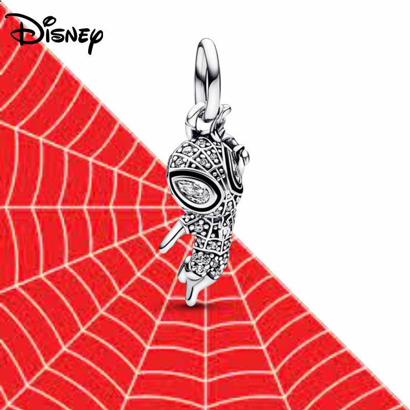 925 Silver Disney Mickey Zootopia Boutique Charm Pendant Fit For Necklace Original Bracelet DIY Fine Festival Women's Party Gift