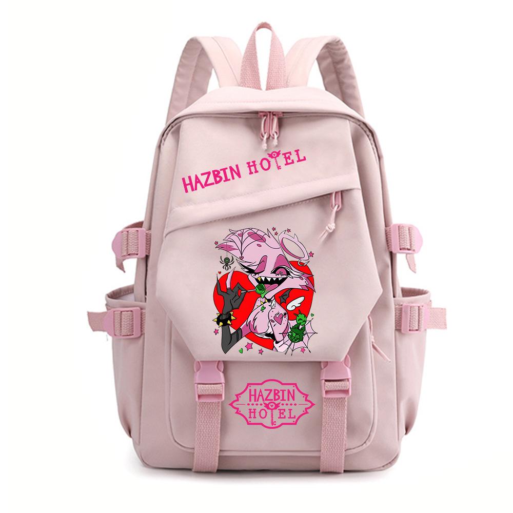 Hazbin Hotel Anime Cosplay Rugzak Studenten Schooltas Cartoon Boekentas Laptop Reizen Rugzak Buiten Kinderen Cadeaus