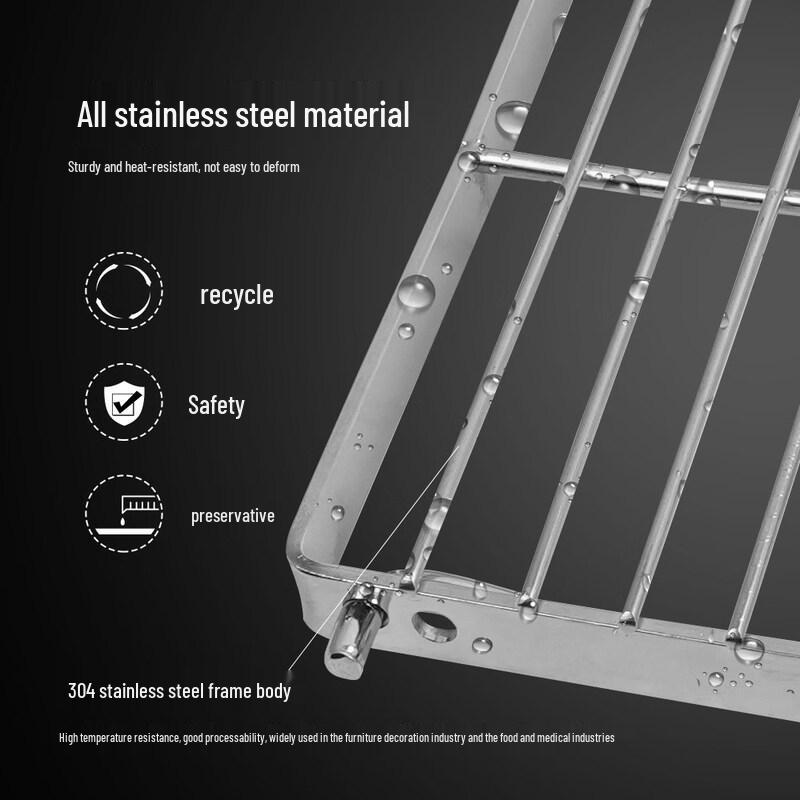 Portable Stainless Steel Camping Stove & BBQ Grill Stand