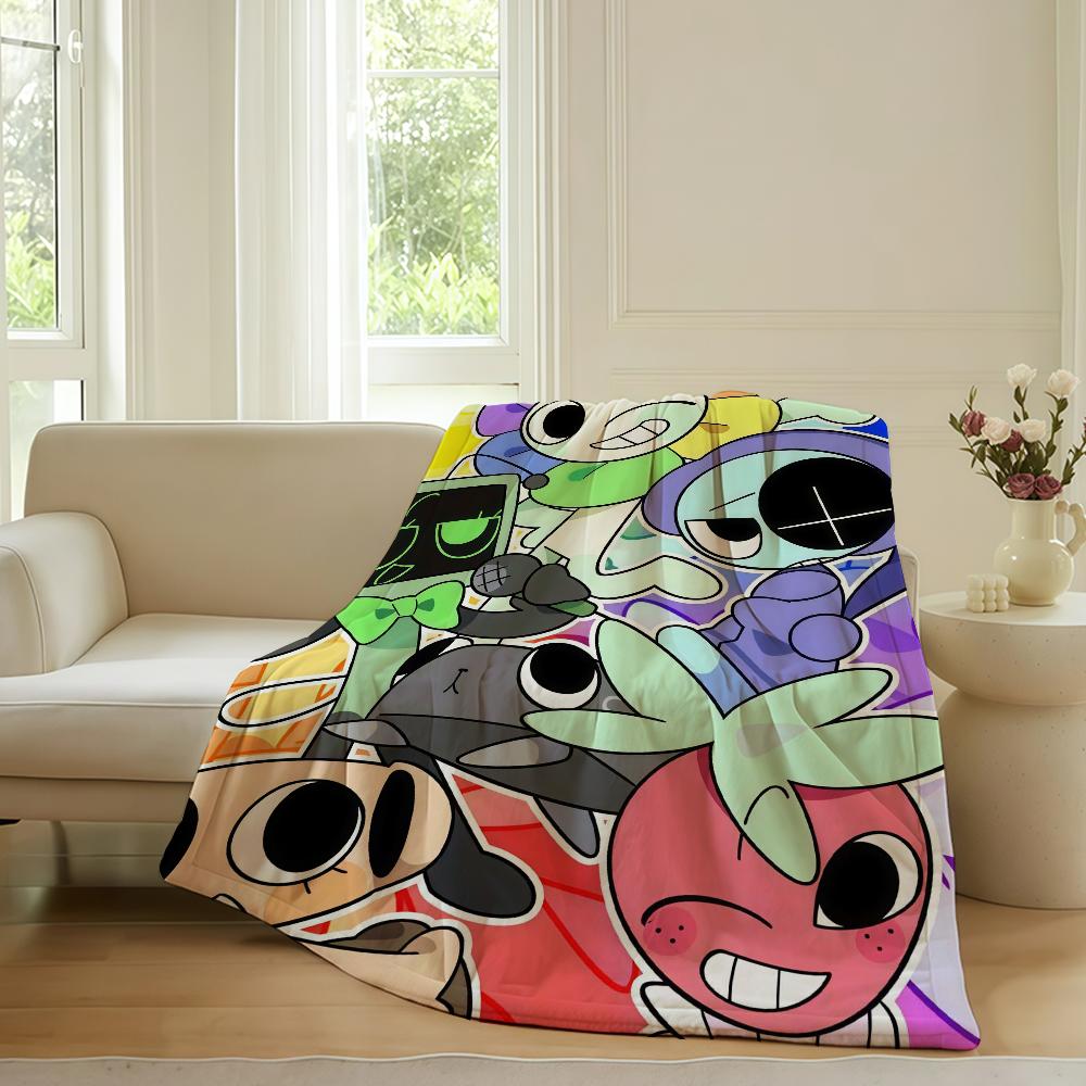 

Horror games D Dandy W World Blanket For Sofa Office Bed Plane Travel Sleep Read Relax Camping Soft And Warm 75x90cm
