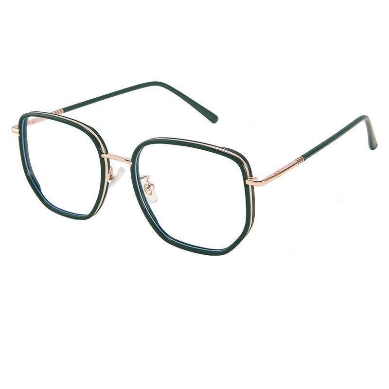 Chic Large Square Frame Glasses - Versatile & Stylish for Men & Women Perfect for Daily Wear & Poshoots Ideal Gift Choice