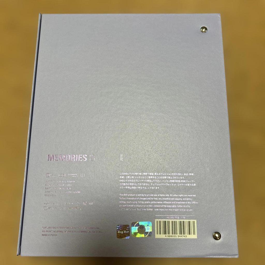 [USED] BTS Memories 2018
