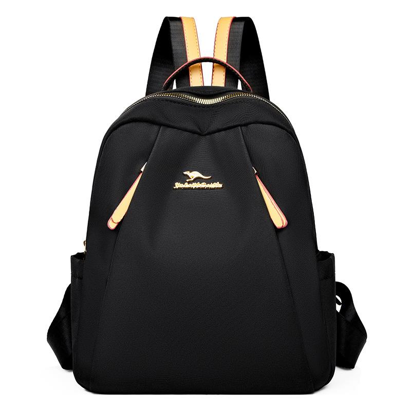 

Рюкзак из ткани Оксфорд женский 2025 новая мода женский маленький рюкзак женская холщовая дорожная сумка женская сумка для путешествий чёрный