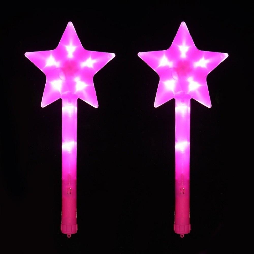 Three Lighting Modes Flashing Star Stick Five Point Star Concert Light Stick Festival Supplies