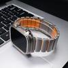 Stainless Steel Band+Metal Case for Apple Watch Ultra 3 49mm 46mm 45mm 44mm Luxury Strap Protective Case for Iwatch 11 10 9 8 7