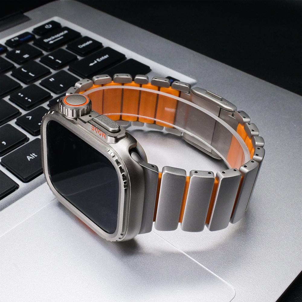 Stainless Steel Band+Metal Case for Apple Watch Ultra 3 49mm 46mm 45mm 44mm Luxury Strap Protective Case for Iwatch 11 10 9 8 7