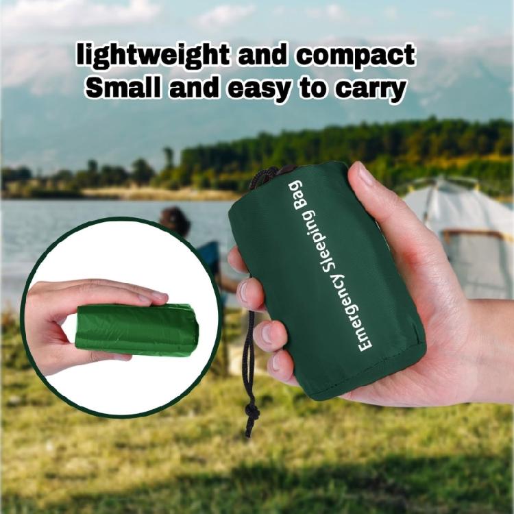 Heavy Type Emergency Sleep Bag With Whistles Waterproofed Insulation For Extreme Cold Weather Survival