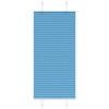 VidaXL Store Pleated Blue 65x150 Cm Fabric Width 64.4 Cm Polyester, Window Pleated Blind, Accordion Blind, Blind 4015187