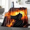 Yellow Batman Blanket Warmthful Decor Perfect for Bed Chair Office Chair for All Seasons Warmthful Decor Unique Gift for Family and Friends Camping