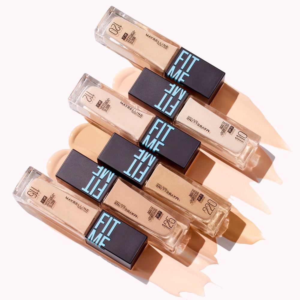 Maybelline Fit Me Foundation Leno 30ml + Mini Foundation 5ml Set, 112 Natural Ivory, 112 Natural Ivory (Mini Foundation), 1 Set