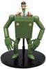 Aoshima Bunka Kyozai Future Boy Conan 4 Robonoid Captain Dice Version Maßstab Kunststoffmodellbausatz Co., Ltd. (AOSHIMA) Nein. 1/20