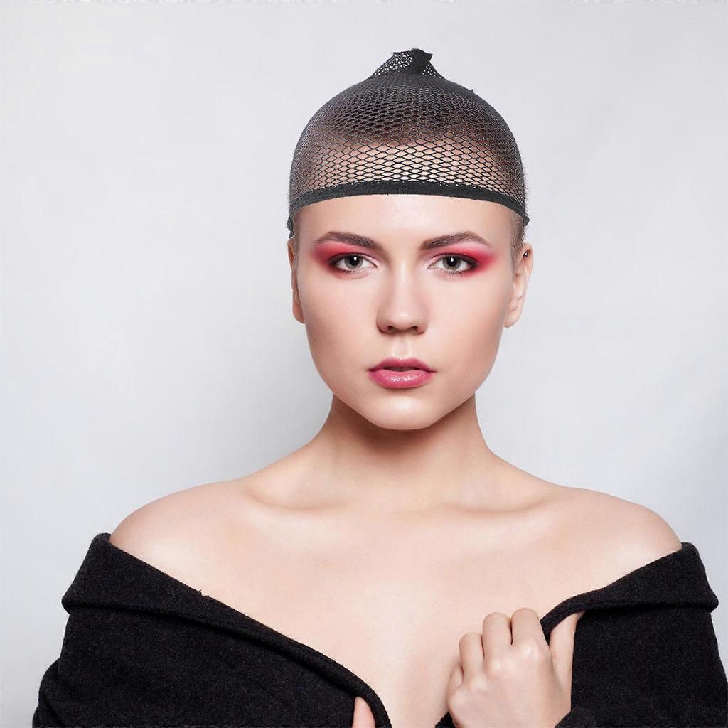 10Pcs High Elasticity Wig Caps for Hair Net Mesh Black Wig Cover