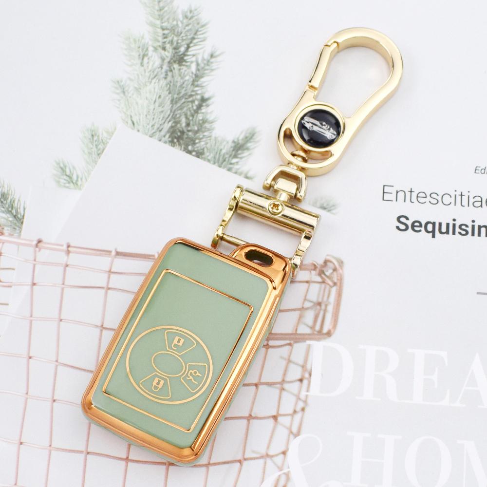 Original Color Car Key Case Cover Shell For LEAPMOTOR C01 B10 C11 Anti-Scratch Durable Auto Key Protector Garnish Accessories