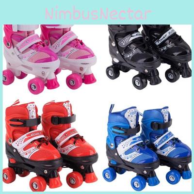 Adult And Kids Roller Skate With Pvc Wheels And Breathable Pu Mesh Material For Fun And Safety