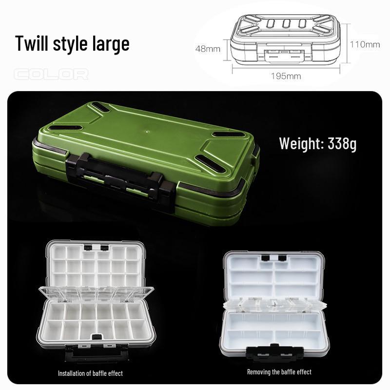Waterproof Fishing Tackle and Lure Storage Box