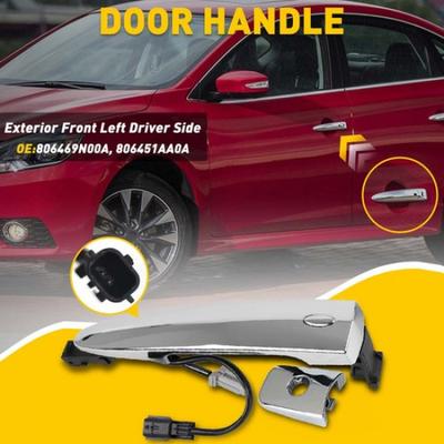 Avant gauche (Chauffeur) Poignée de porte latérale pour Nissan 2013-2018 Sentra S, SL, SR, SV V
