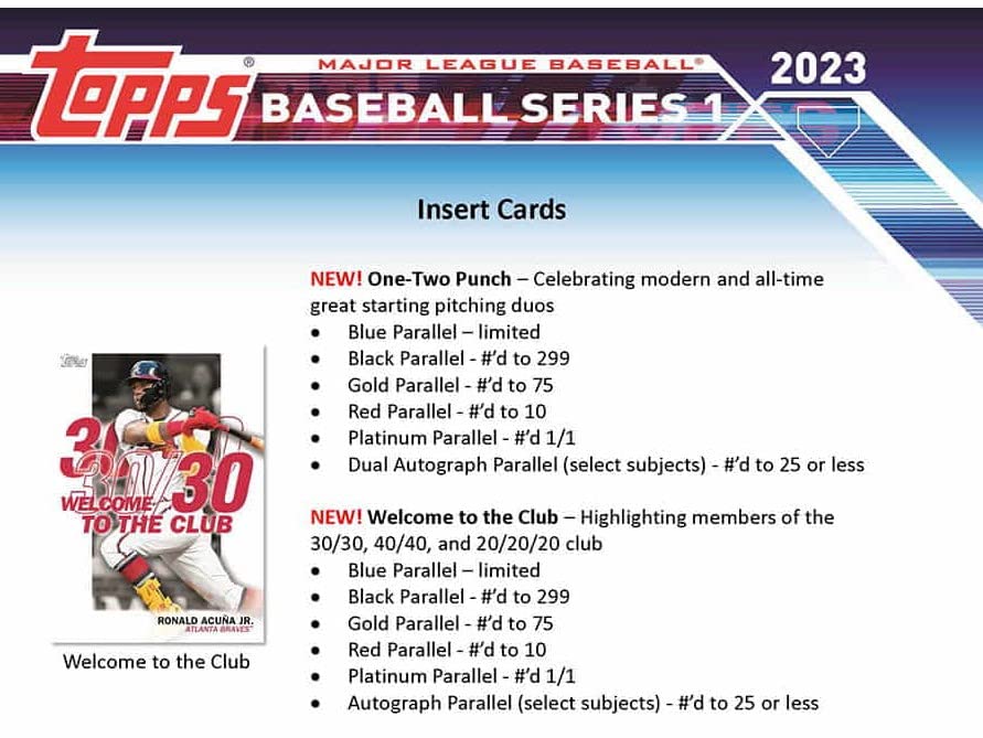 MLB 2023 Topps Series 1 Baseball Card Blaster Box Topps Series 1 Baseball Card Blaster Box Karta Major League Baseball