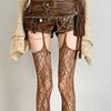 Fishnet Thigh High Stockings Patterned Suspender Tights for Women Garter Belt Pantyhose Tights Fishnets Hosiery Gifts