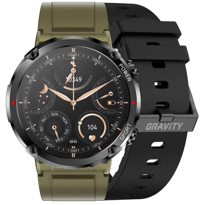 Montre Intelligente Homme Gravity Gt21-7 - Appel Bluetooth, Bracelet Supplémentaire (Sg025G)