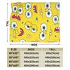 Cartoon Blanket Flannel Spring Autumn SpongeBob SquarePants Breathable Super Soft Throw Blankets for Bedding Car Bedspread
