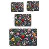 Flower Floor Mat Bathroom Absorbent Anti Slip Foot Mat Easy To Maintain Door Mat