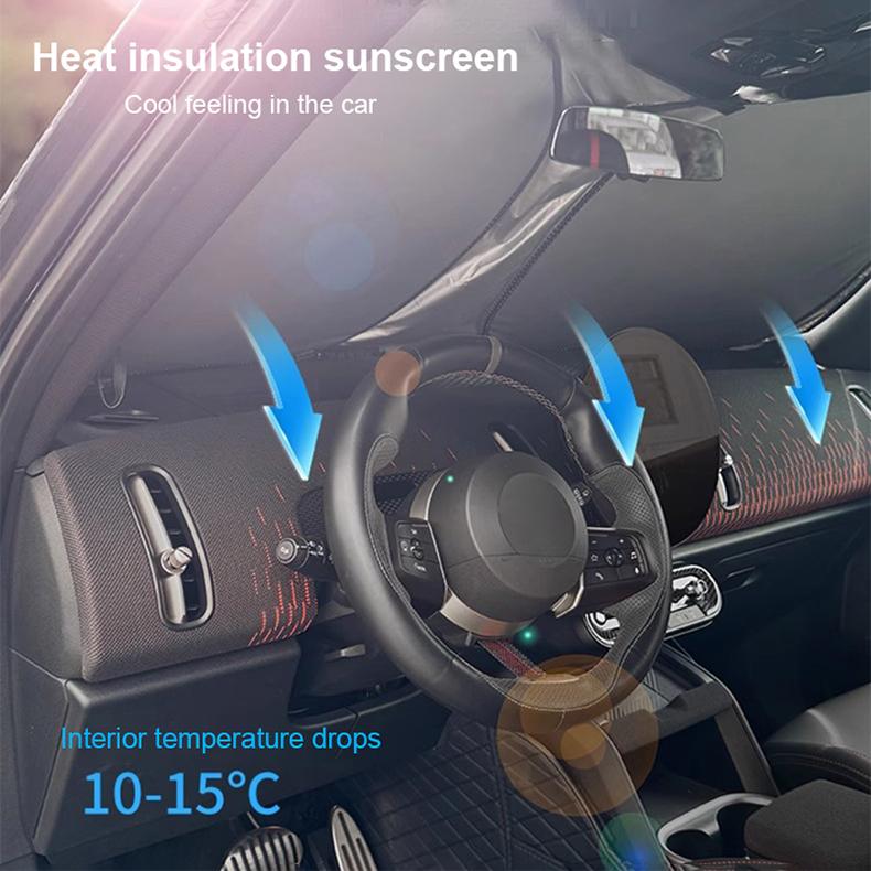 Folding Car Window Sunshade Cover Sun Shade for Mini Cooper F60 F54 F56 F55 F65 F66 R55 R56 R60 J01 J05 U25 Styling Accessories