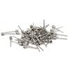 20Pcs Ball Air Needle Stainless Steel No Air Leak Inflating Pump Pin for Basketball Volleyball Football Professional Sports Training