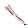 2-In-1 Hair Straightener & Curler With Cooling Vents, Adjustable Temperature Digital Flat Iron For Home Use Dual Purpose Hair Styling Iron For Girls