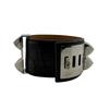 HERMES alligator alligator Cory Edssian bracelet black alligator Used