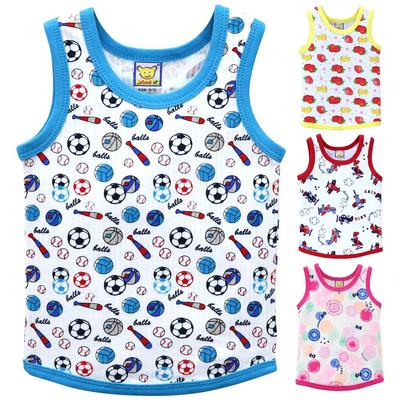 Bambino Bambina Estate Canotta Stampata Senza Maniche Camicie Cotone Primavera Neonato Abbigliamento Bambino 2 Pezzi 1-5 Anni