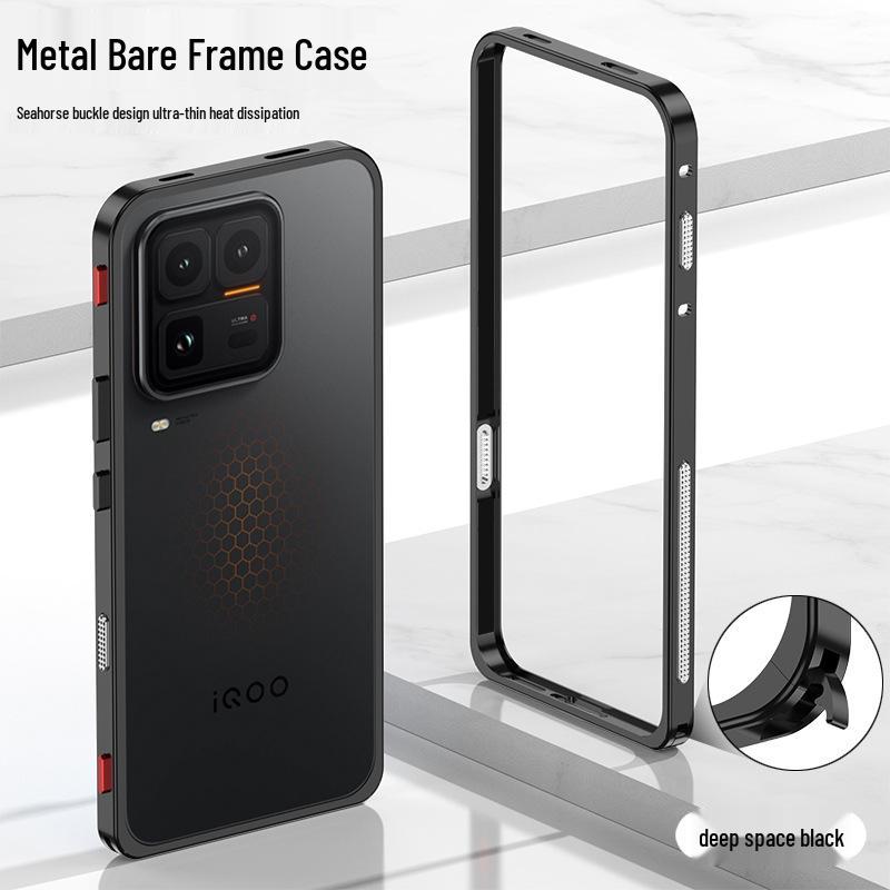 

IQOO15 Ultra Cross-Border Cooling Aluminum Alloy Frame Phone Case DY03-IQOO15 Ultra