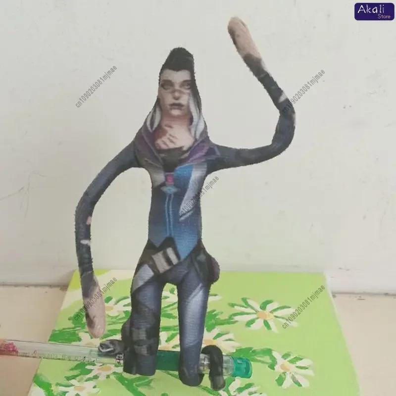 25cm Valorant Action Model Toy Flexible Poseable Character Creative Collection Gift for Fans Desk Decoration