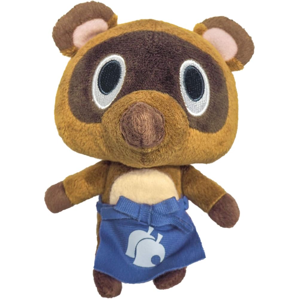 San-ei Trading Animal Crossing All Star Collection Plush Toy Mamekichi/Tsubukichi (S) 9x10x15cm