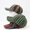 Bohemian Stil Baseballkappe Stoff Zufällig Bunt Gemustert Schirmmütze Patchwork Verstellbar Baseballmützen