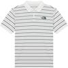 Mens Cmx Stripe Outdoor Fashion Comfortable Versatile Short Sleeve Polo Shirt Men Tops Pine NT7PR05B